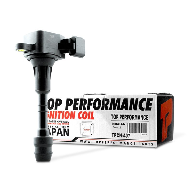 คอยล์จุดระเบิด NISSAN TEANA J31 2.3 V6 / 350Z / VQ23 VQ35 ตรงรุ่น 100% – TPCN-407 – TOP PERFORMANCE JAPAN – คอยล์หัวเทียน คอยล์ไฟ นิสสัน เทียน่า 22448-8J11C / 22448-8J115