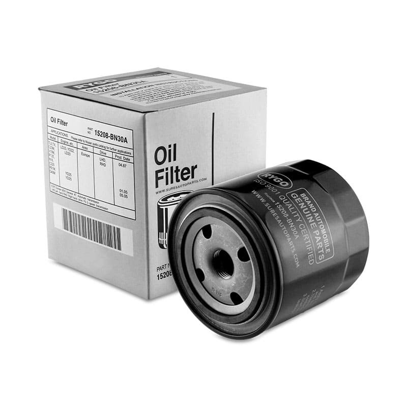กรองน้ำมันเครื่อง NISSAN NAVARA ทุกรุ่น NP300 D40 D23 / FRONTIER / URVAN E26 – รหัส RO240 – OIL FILTER BY RYGO