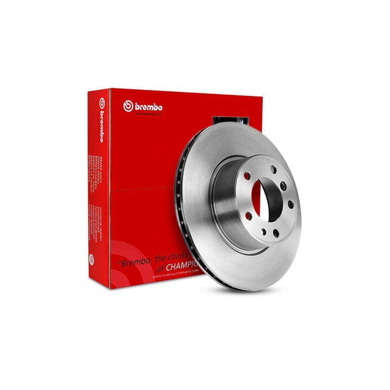 brembo จานเบรค หน้า BMW SERIES 5 E34 520i 525i / SERIES 7 E32 730i / STD HC ตรงรุ่น 09.5142.24 – จาน ดีส ดรัม เบรค เบรก เบรมโบ้ แท้ 100% บีเอ็มดับเบิลยู ซีรี่ส์ 5 7 / 34111158040 / 34111159897 / 34111160849 / 34111160936 / 34116756534