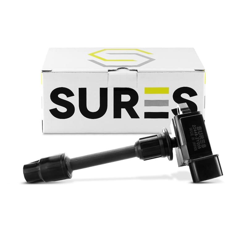 คอยล์จุดระเบิด NISSAN CEFIRO A33 ตัวสั้นด้านหน้า ตรงรุ่น – SCN-021 – SURES