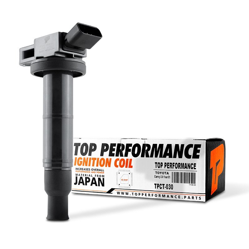 คอยล์จุดระเบิด TOYOTA CAMRY ACV30 / ACV31 / WISH / ALPHARD – TPCT-030 – MADE IN JAPAN – คอยล์หัวเทียน โตโยต้า แคมรี่ วิช