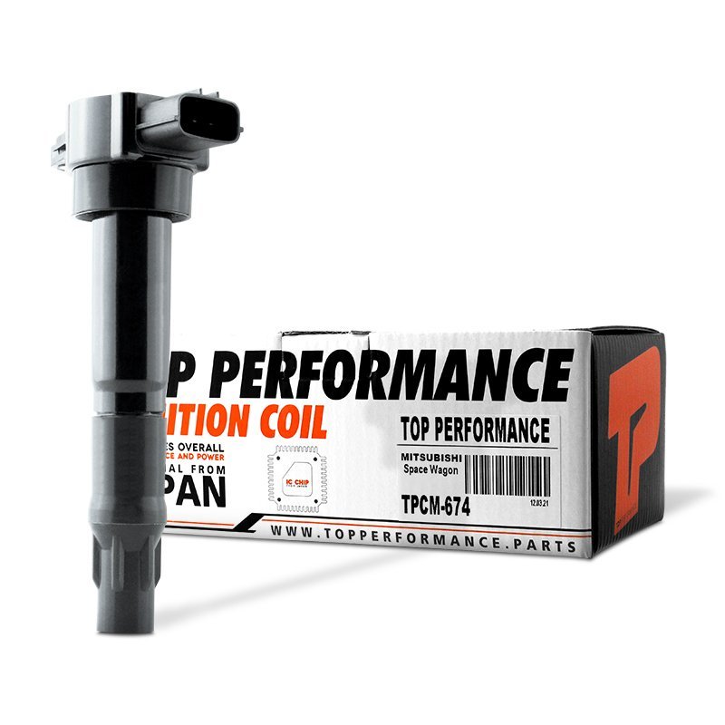 คอยล์จุดระเบิด MITSUBISHI SPACE WAGON 2.4 MIVEC / 4G69 ตรงรุ่น 100% – TPCM-674 – TOP PERFORMANCE JAPAN – คอยล์หัวเทียน คอยล์ไฟ มิตซูบิชิ สเปซวากอน MR994643 / FK0278-03K