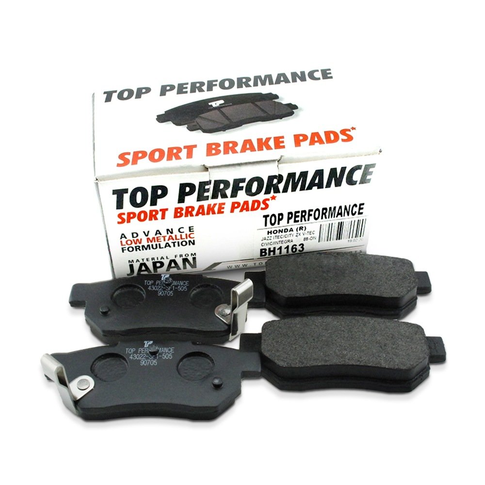 ผ้าเบรคหลัง HONDA JAZZ GD GE / CITY ZX / CIVIC EG EK / INTEGRA / PRELUDE – BH1163