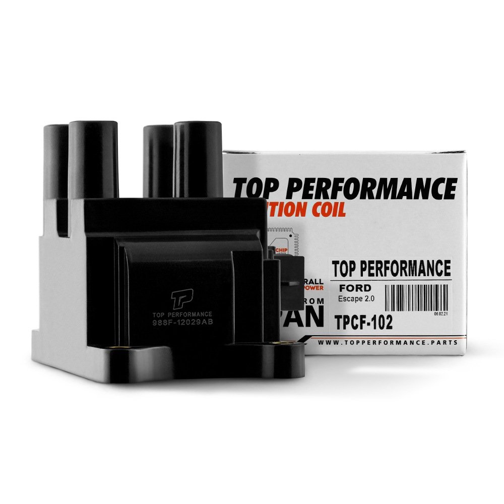 คอยล์จุดระเบิด FORD FORD ESCAPE 2.0 & 2.3 / MAZDA TRIBUTE – TPCF-102 – TOP PERFORMANCE JAPAN – คอยล์หัวเทียน คอยล์ไฟ คอยล์จานจ่าย ฟอร์ด เอสเคป มาสด้า ทริบิวต์ 988F-12029