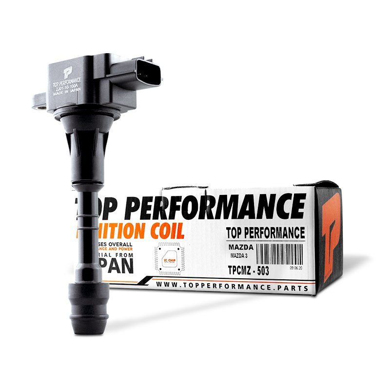 คอยล์จุดระเบิด MAZDA 3 G1 G2 เครื่อง 1.8 & 2.0 ตรงรุ่น – TPCMZ-503 – TOP PERFORMANCE JAPAN – คอยล์หัวเทียน มาสด้า สาม ZJ01-10-100A